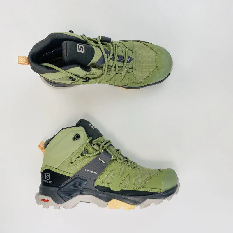 Salomon X Ultra 4 Mid GTX - Second Hand Walking shoes - Women's - Green - 39.1/3 | Hardloop