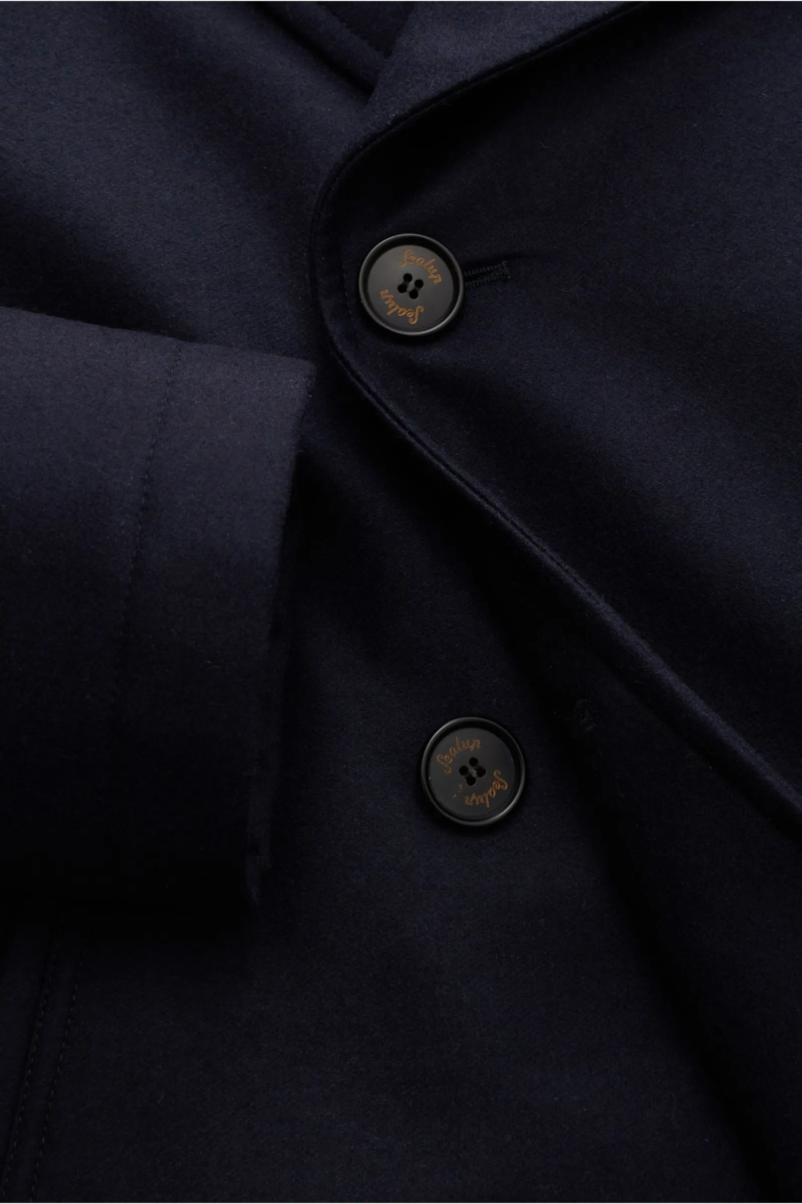 SEALUP pea coat 'Amalfi Graphene Peacoat' navy