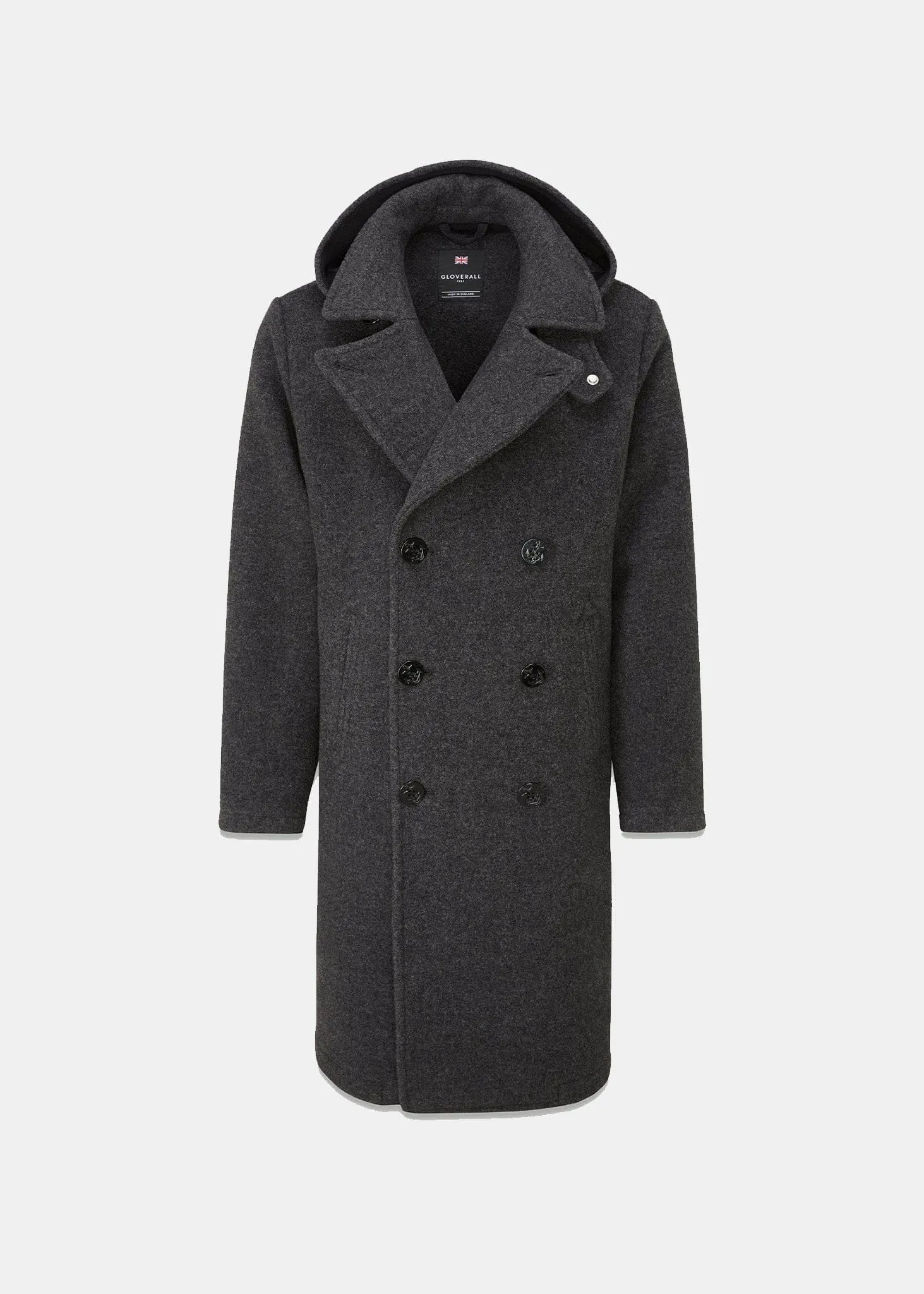 Shackleton Peacoat Charcoal