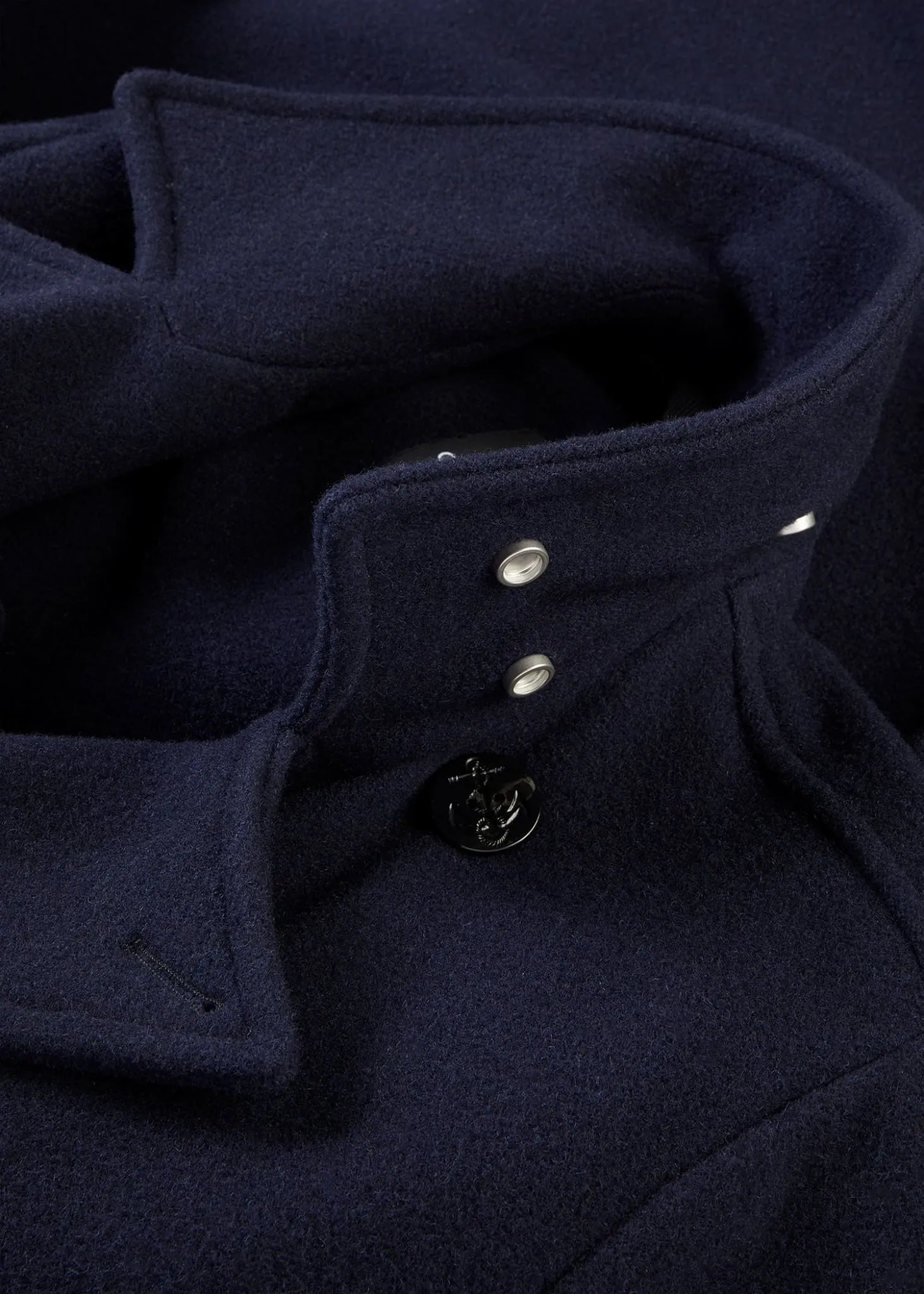 Shackleton Peacoat Navy