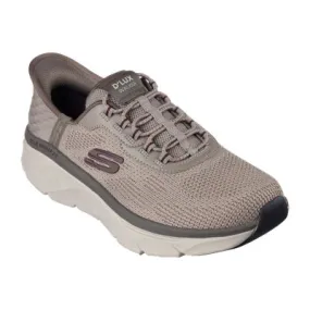 Skechers Mens D'Lux Walker 2.0 Rezinate Hands Free Slip-Ins Slip-On Walking Shoes