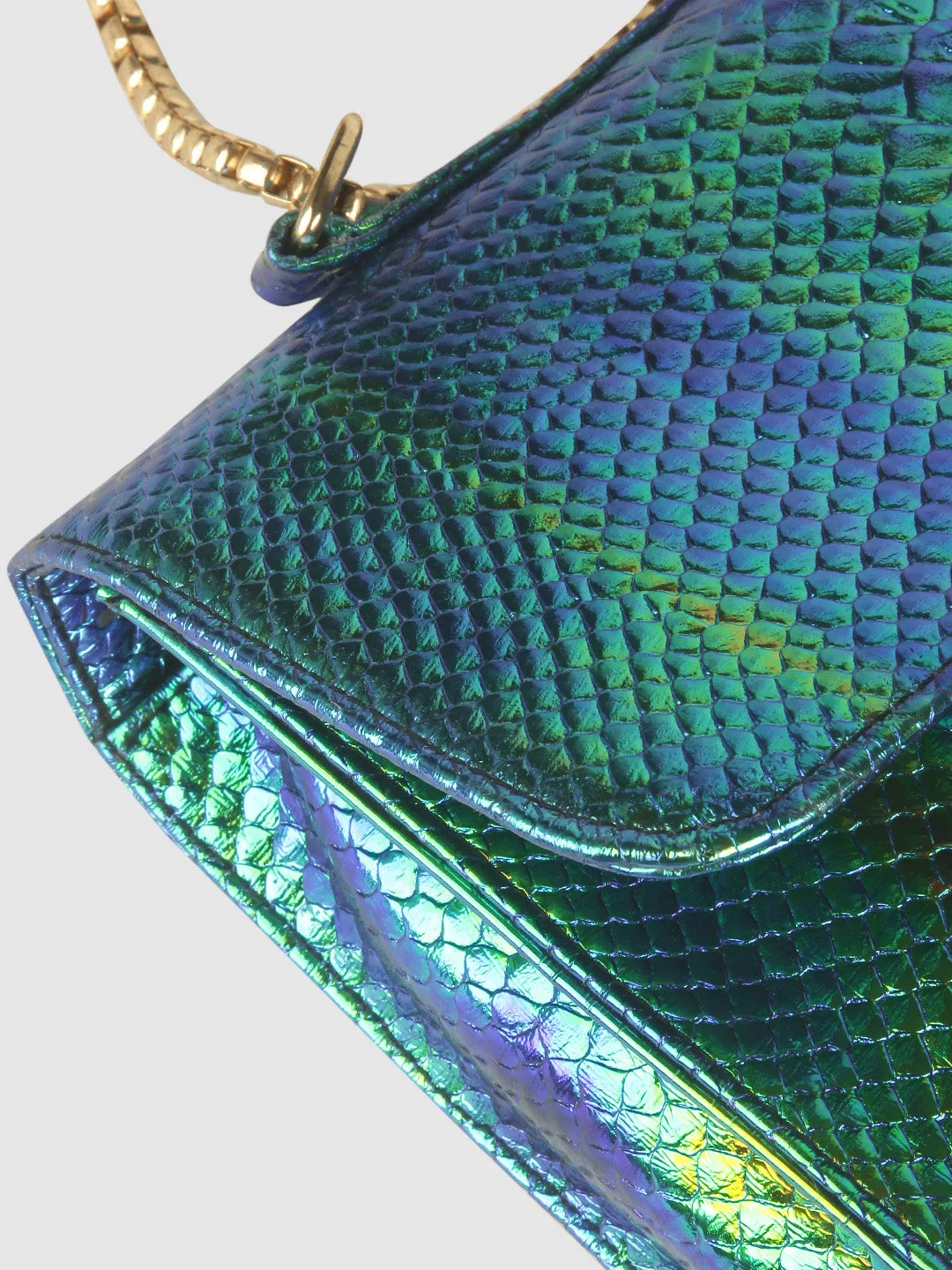 Snake Texture Clutch