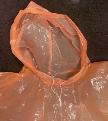 SONA EMERGENCY PONCHO ORANGE