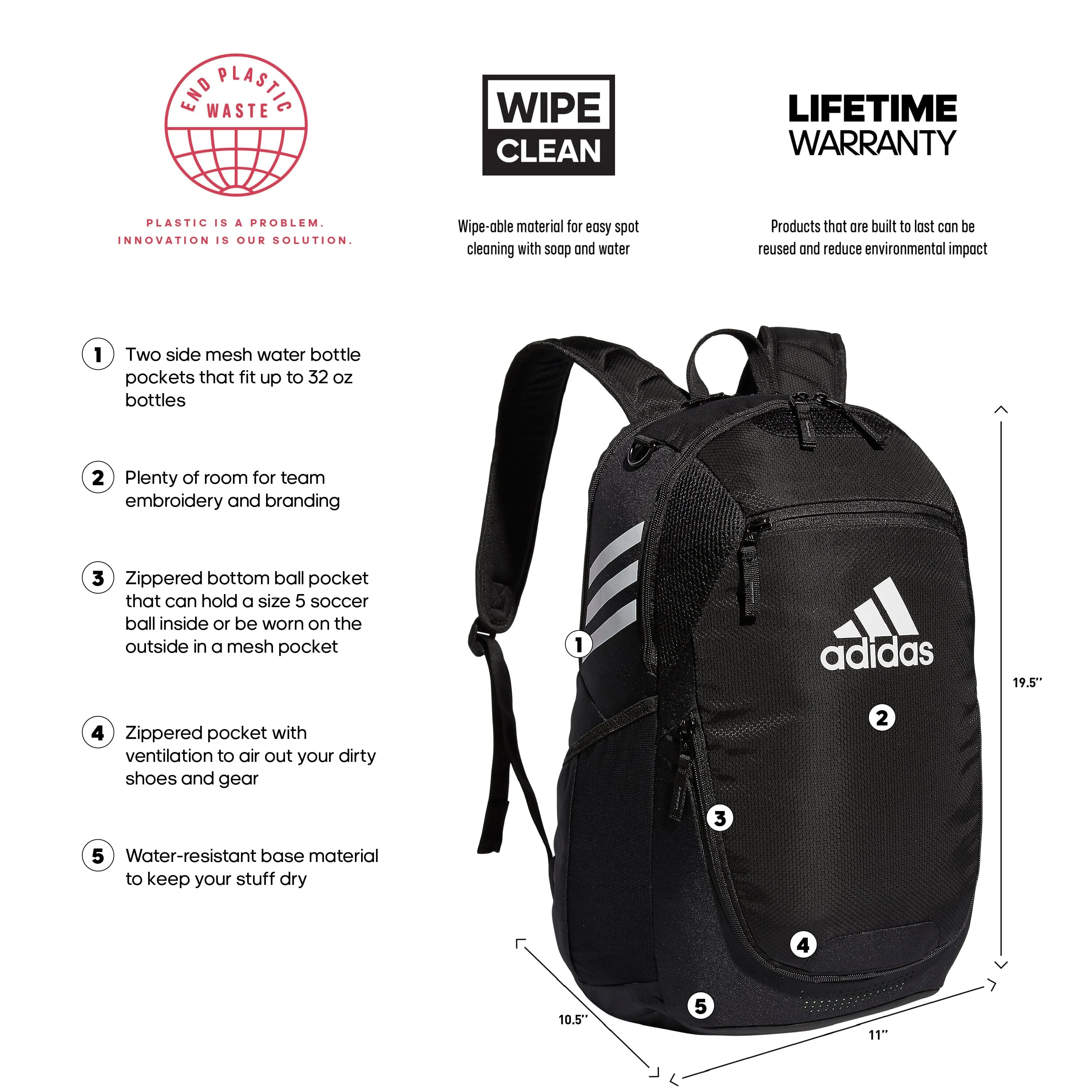 Spring Creek adidas Stadium III Backpack