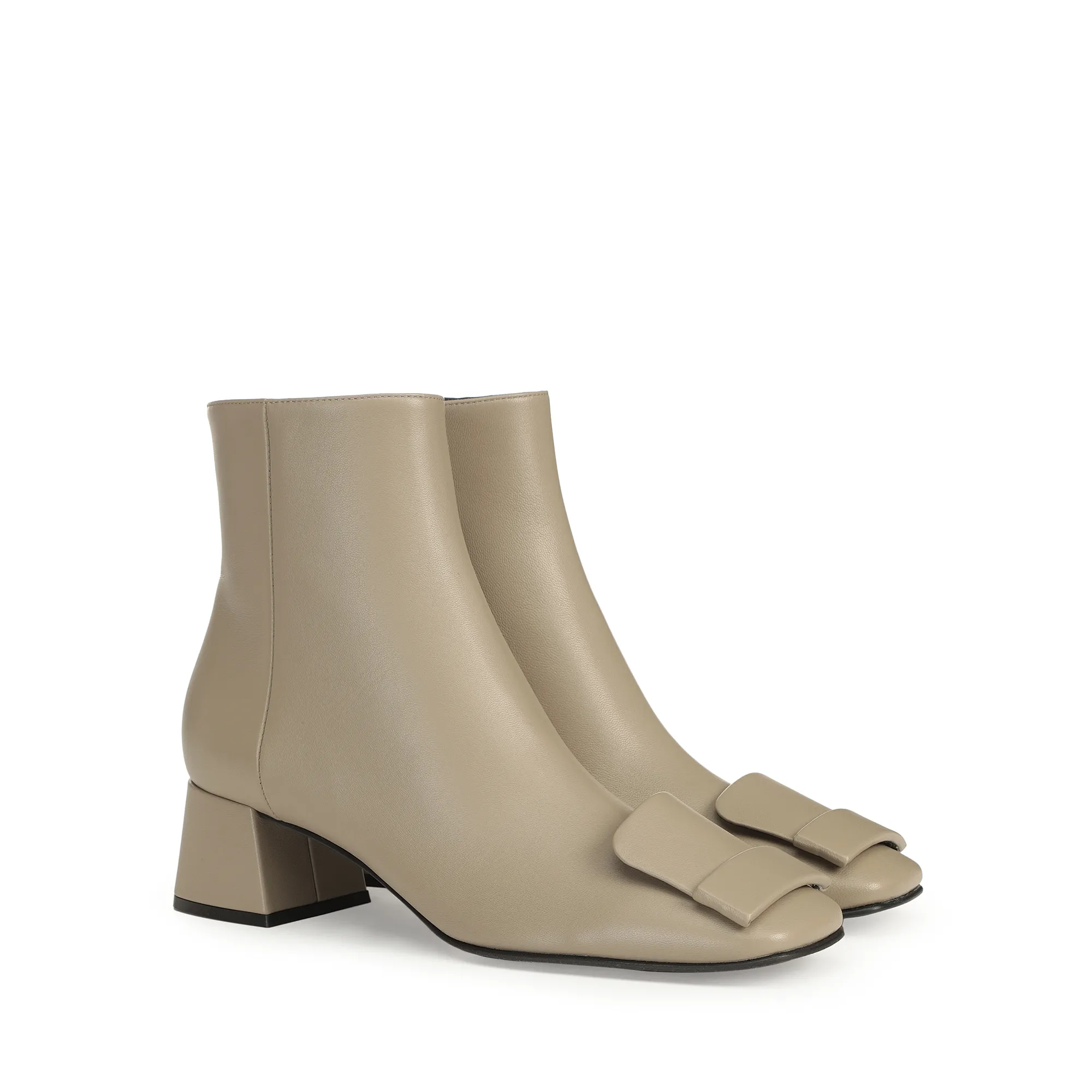 sr1 - Booties Taupe