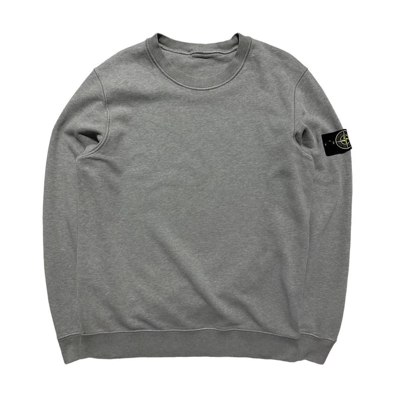 Stone Island Grey Pullover Crewneck