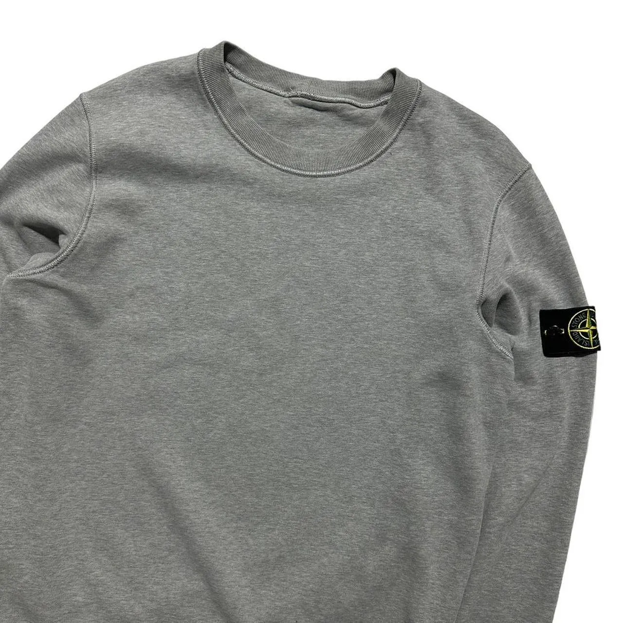 Stone Island Grey Pullover Crewneck