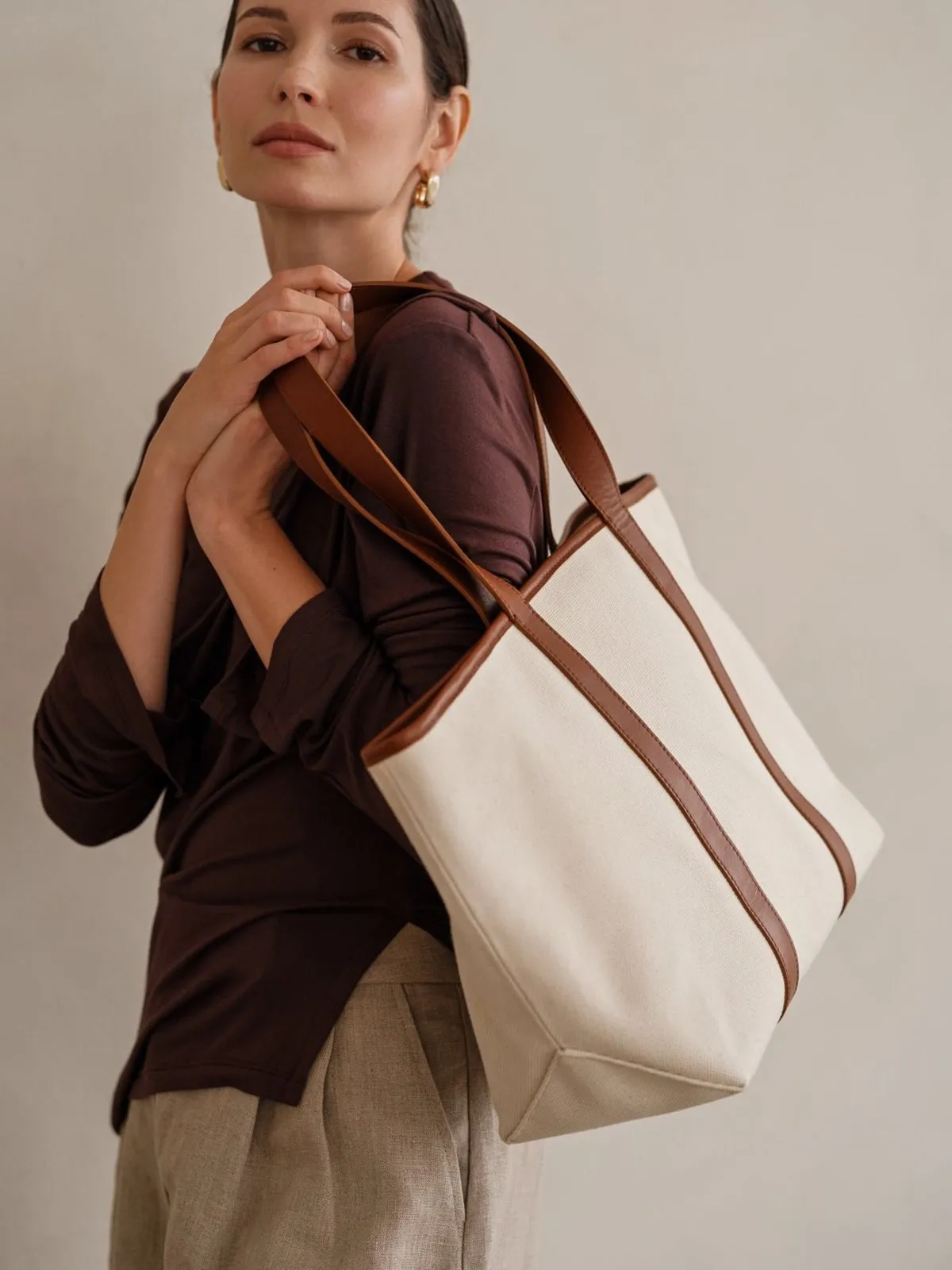 Structured Tote Bag