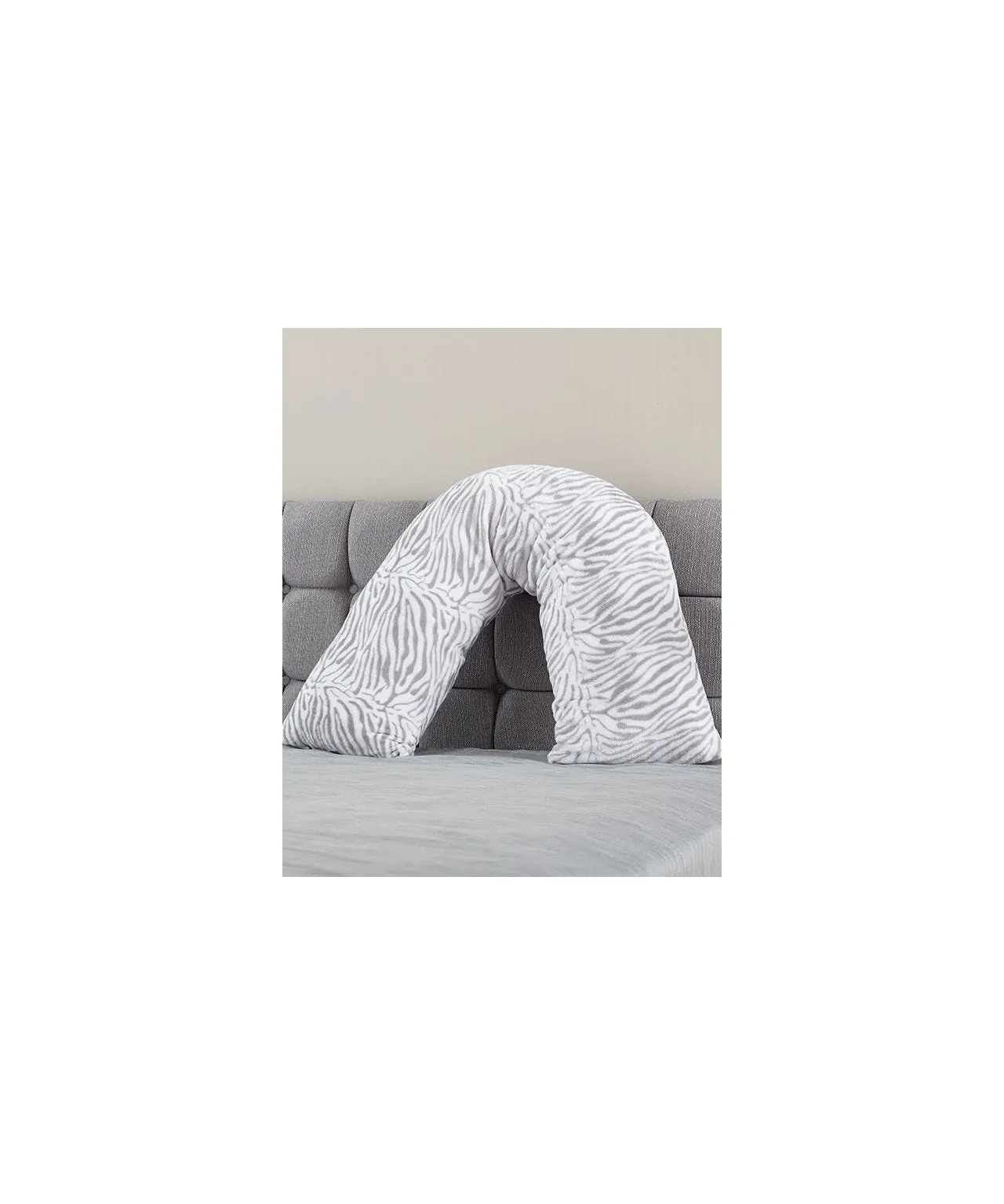 Super soft fleece v-shape pillow