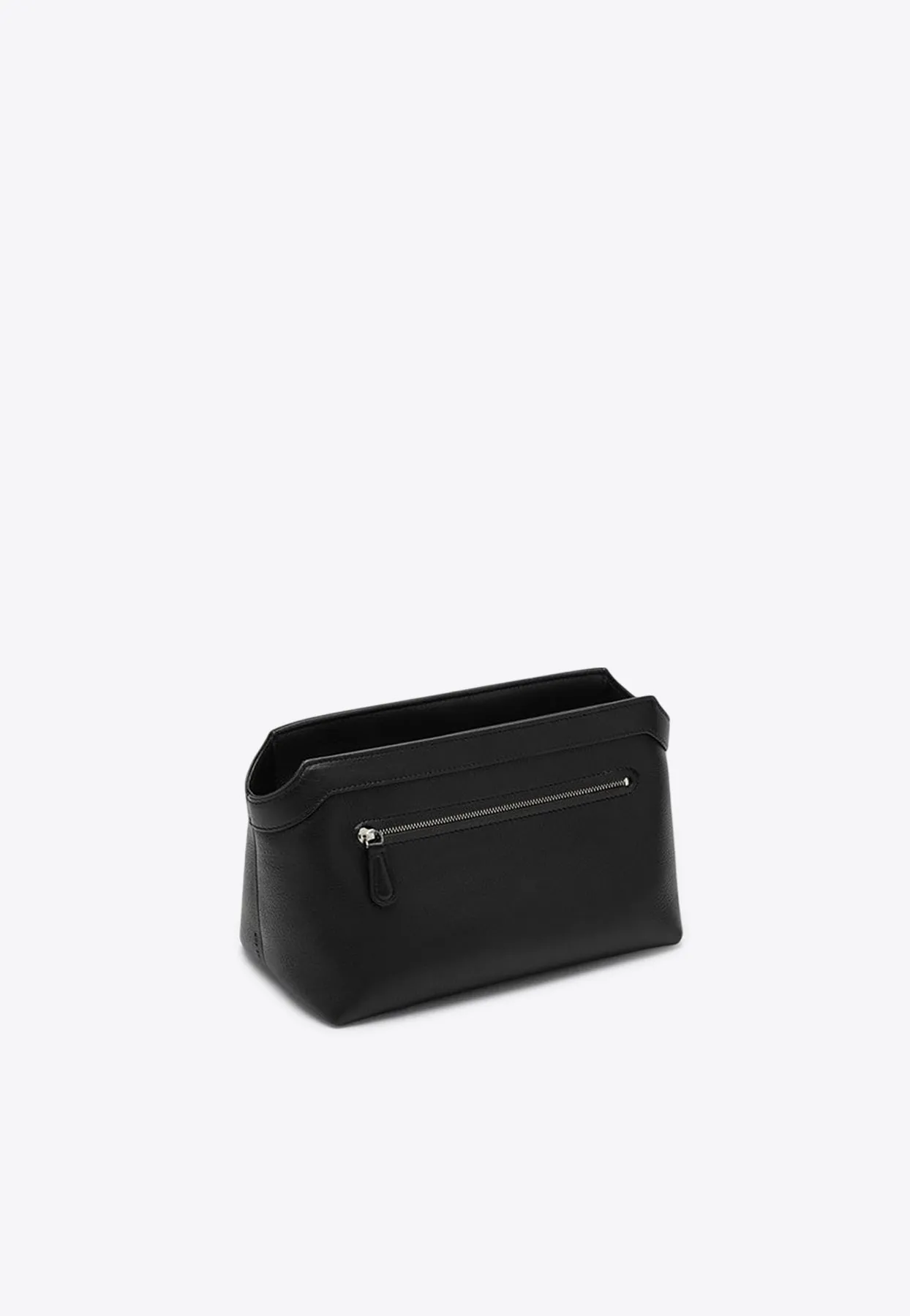 Terrasse Grained Leather Clutch Bag