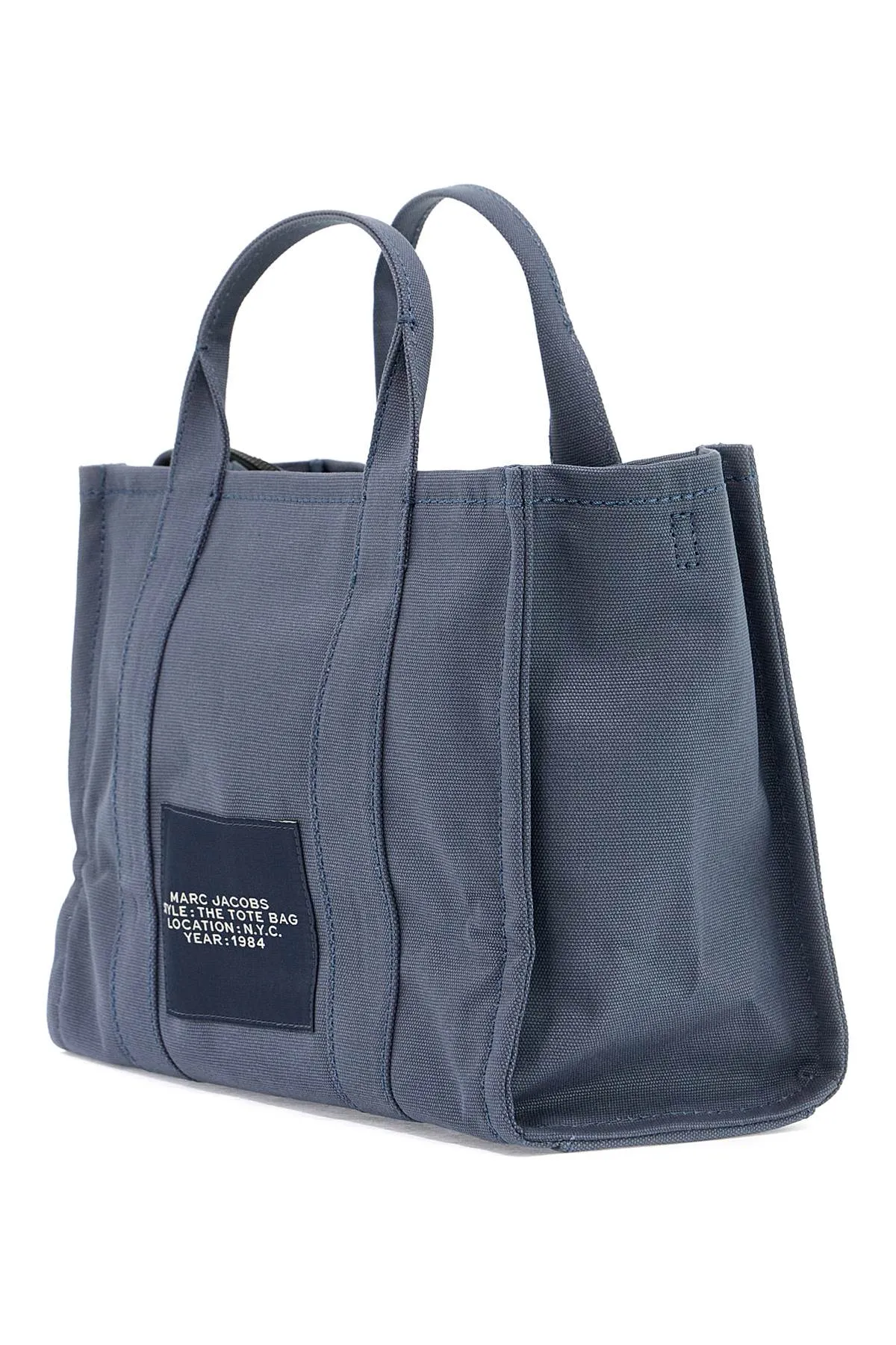 the canvas medium tote bag M0016161 BLUE SHADOW