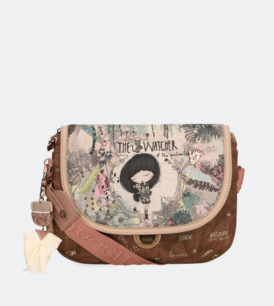 The Nature Watcher crossbody bag with 2 compartments