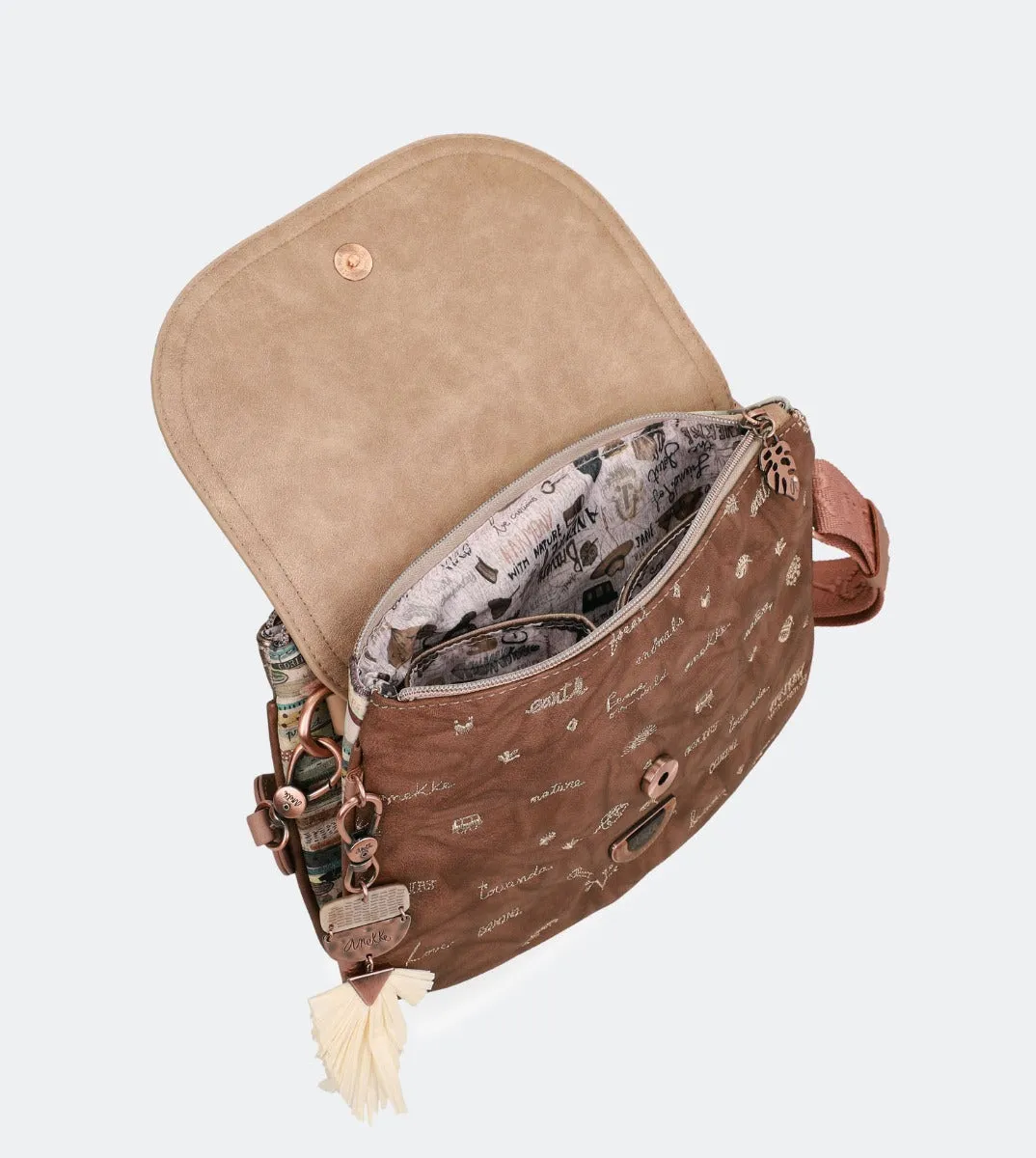 The Nature Watcher crossbody bag with 2 compartments