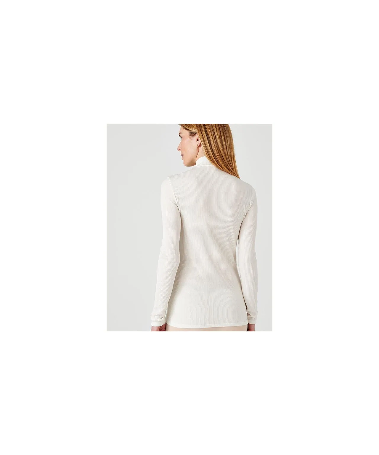 Thermal Long-Sleeved Turtleneck T-Shirt