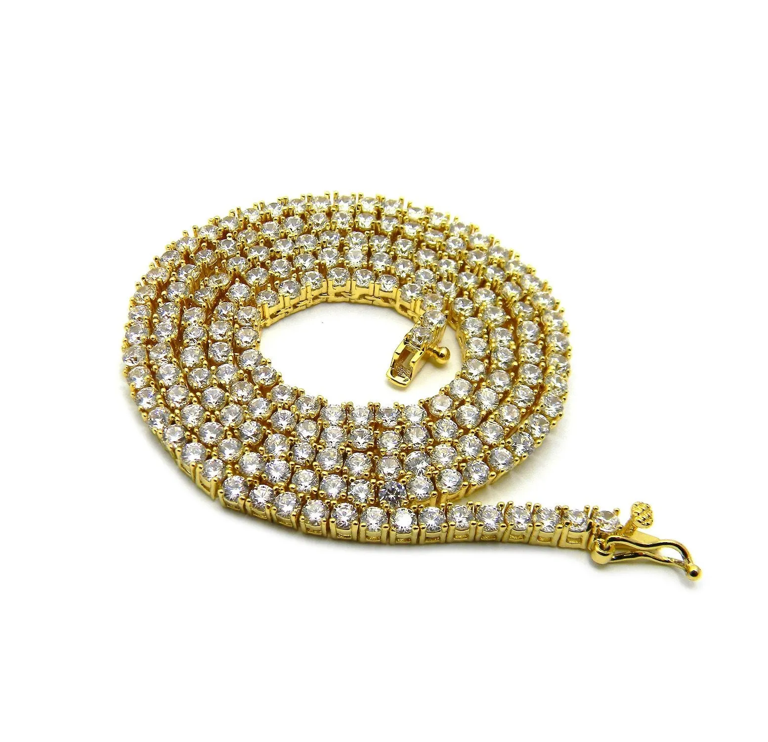 Thin Bling Tennis Chain