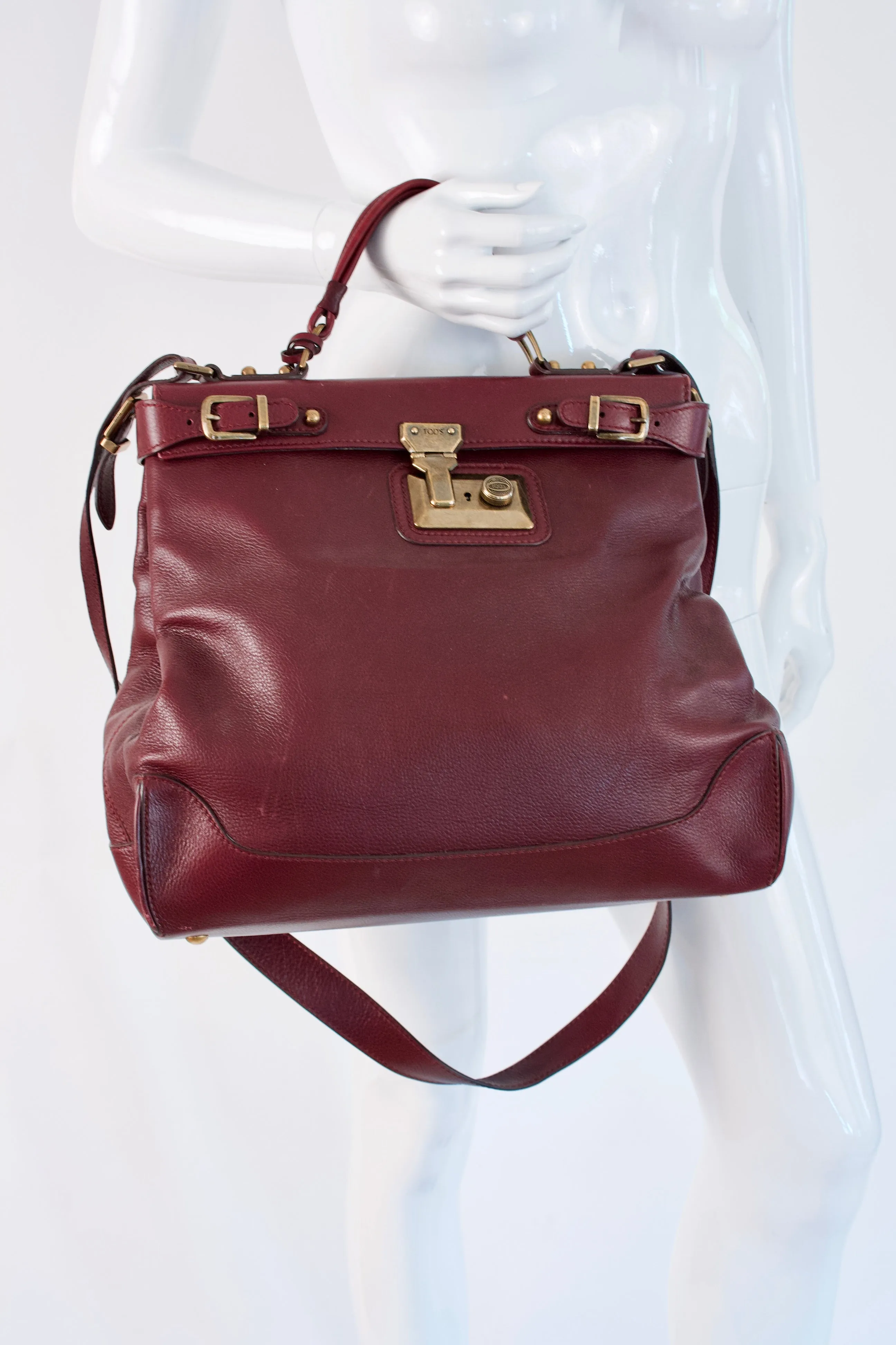 TOD'S Leather Satchel Bag