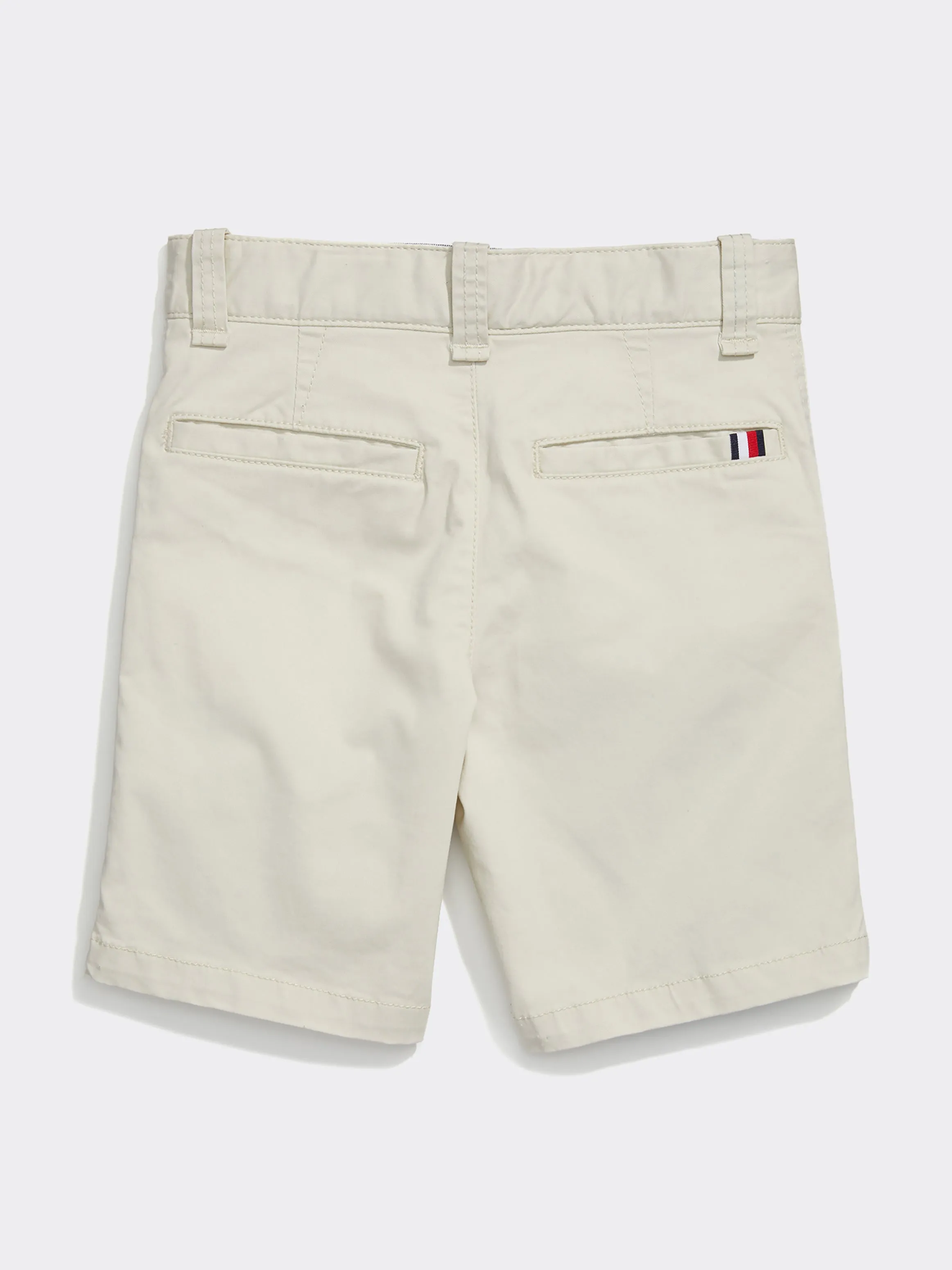 Tommy Flat Front Shorts (Boys) - Khaki