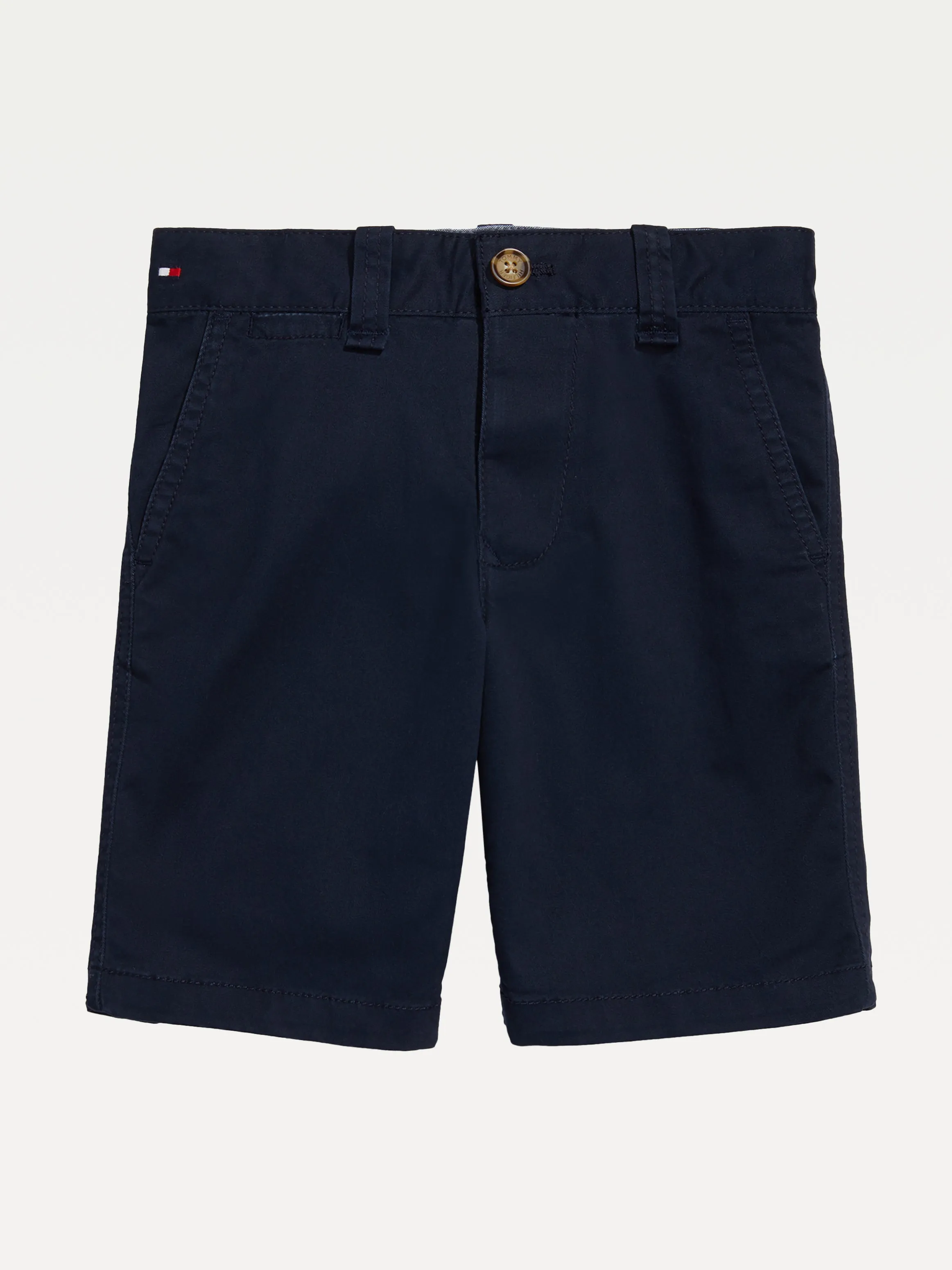 Tommy Flat Front Shorts (Boys) - Navy