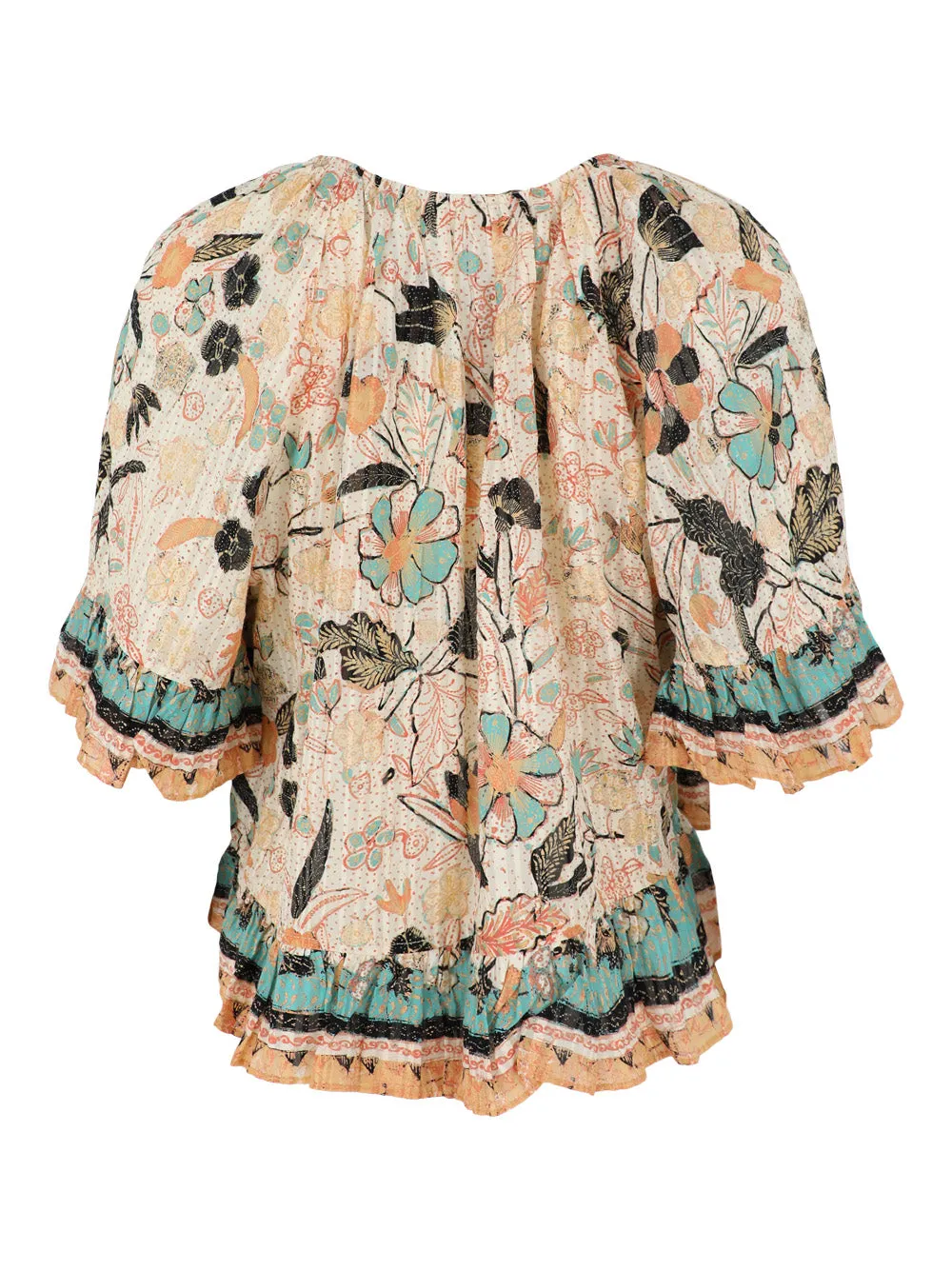 Ulla Johnson Alessia Top in Pearl Flora