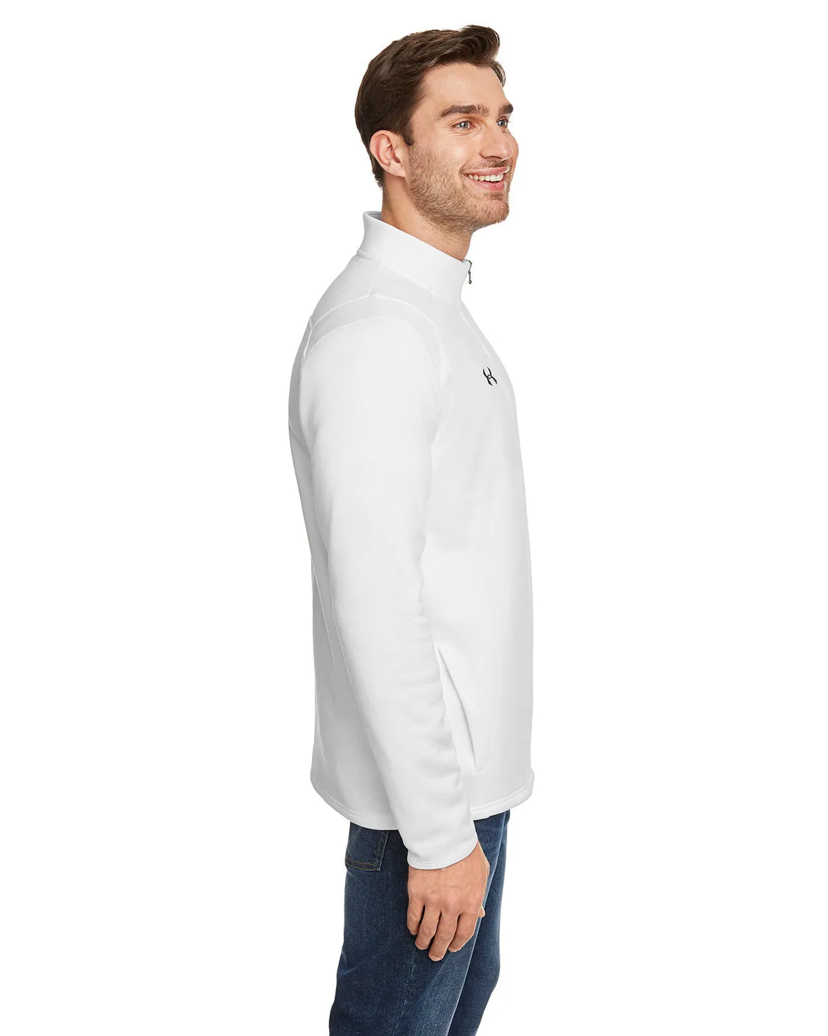 Under Armour Hustle Quarter-Zip Pullover Sweatshirt