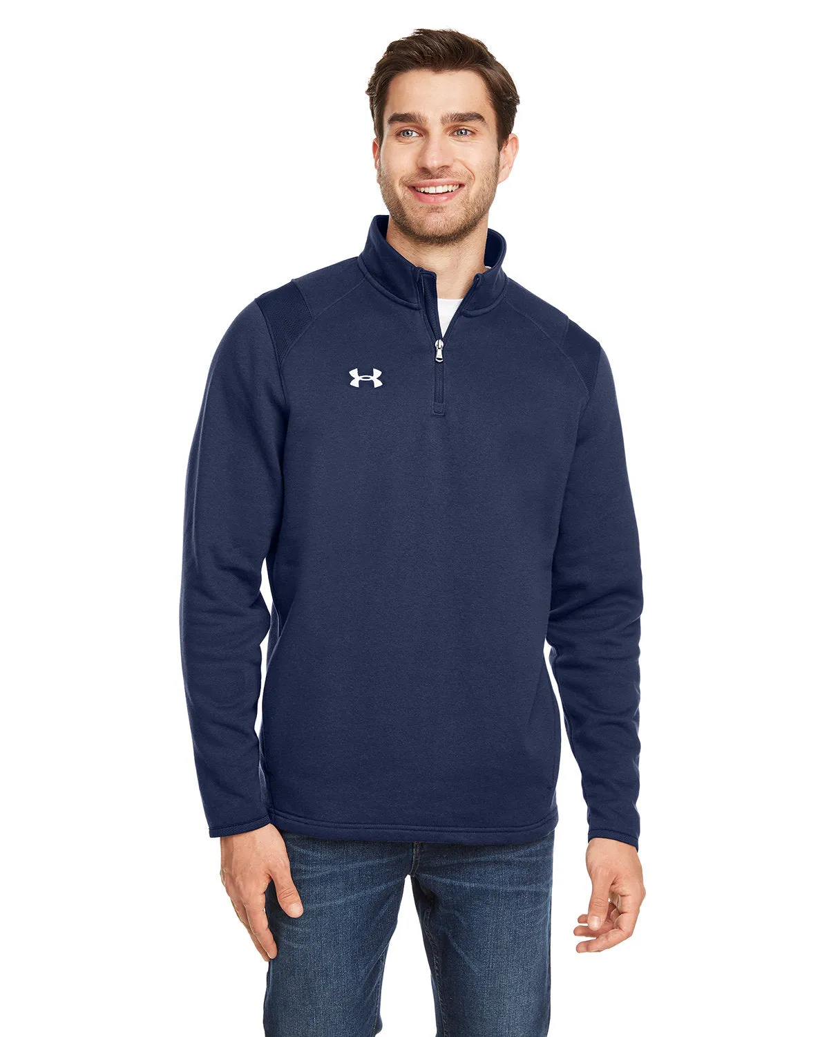 Under Armour Hustle Quarter-Zip Pullover Sweatshirt