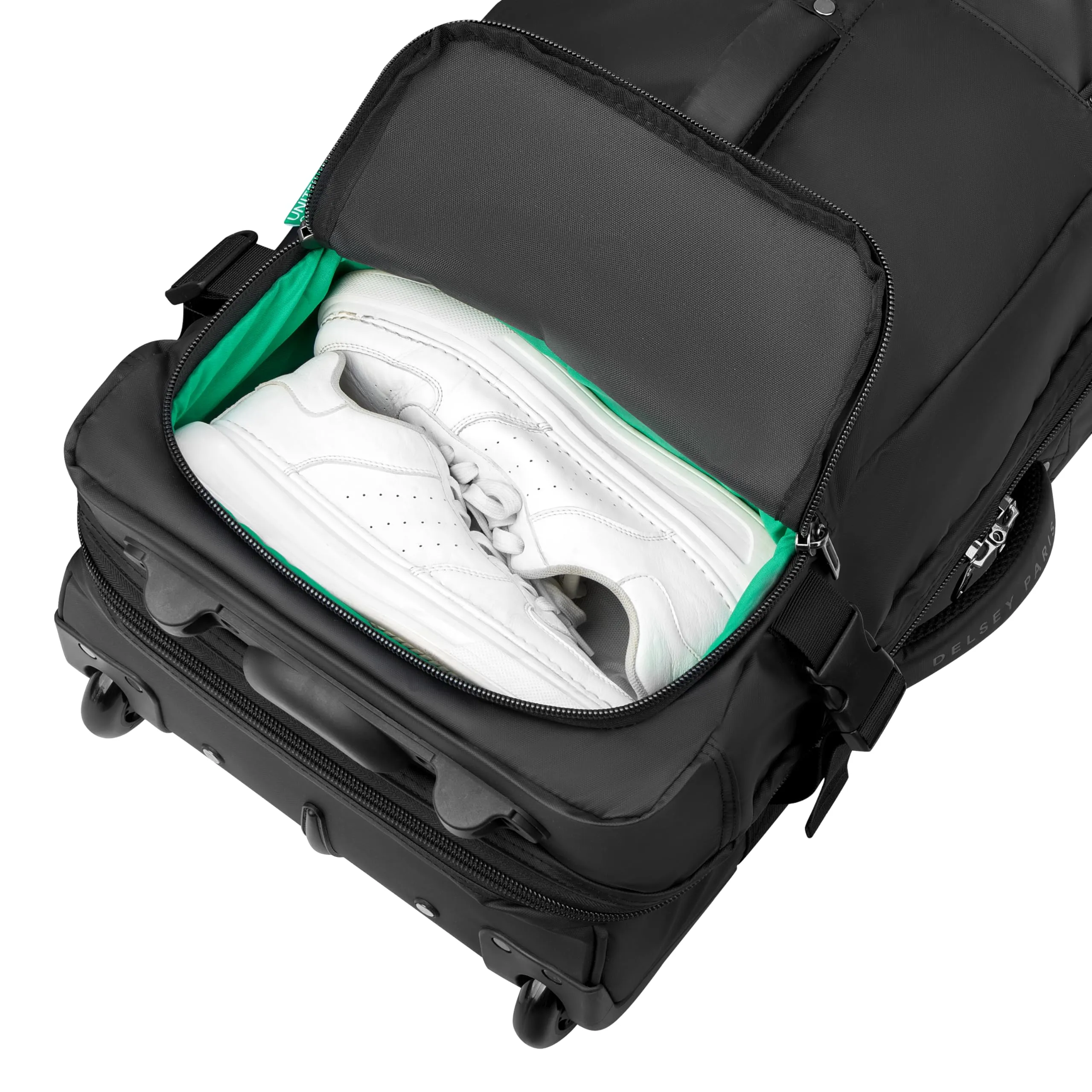 United Colors Of Benetton United Colors of Benetton Now Two Wheeled Rolling Duffel Bag