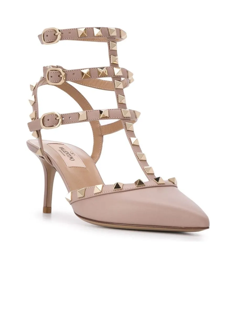 Valentino Garavani Rockstud Anklestrap Stilettos