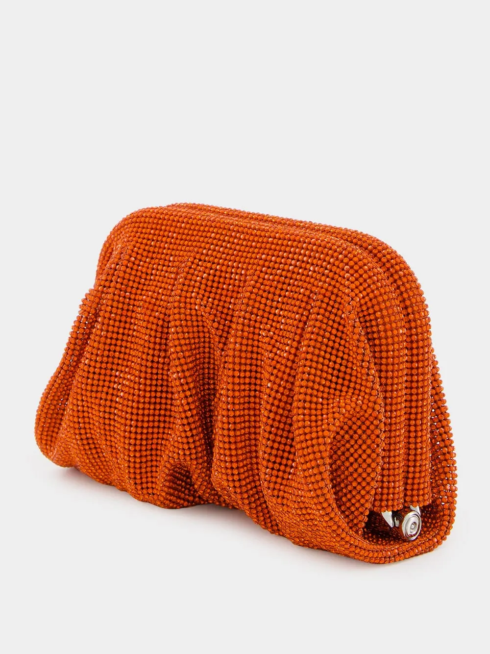 Venus La Petite Orange Crystal Clutch