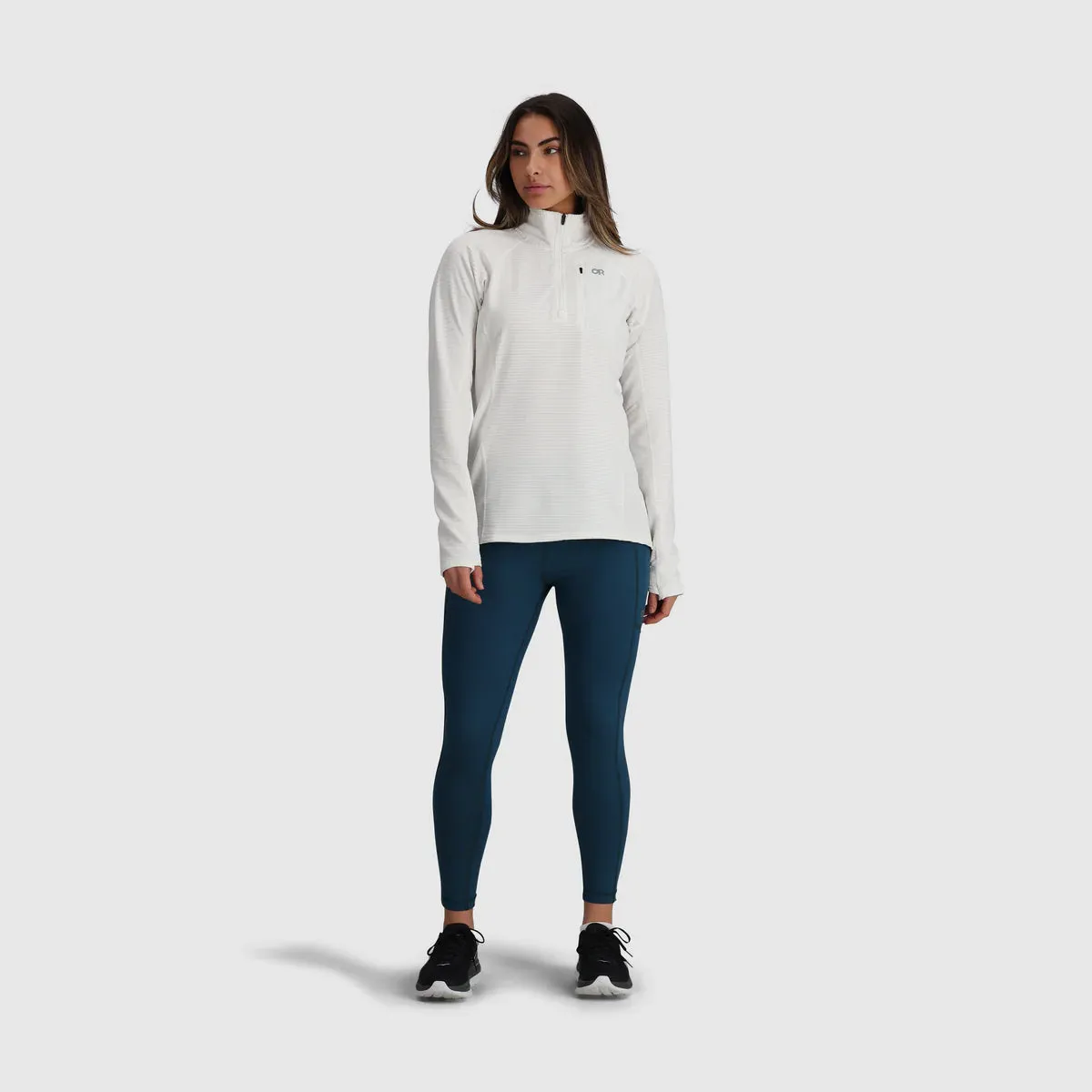 Vigor Grid Fleece Quarter Zip (Women's)