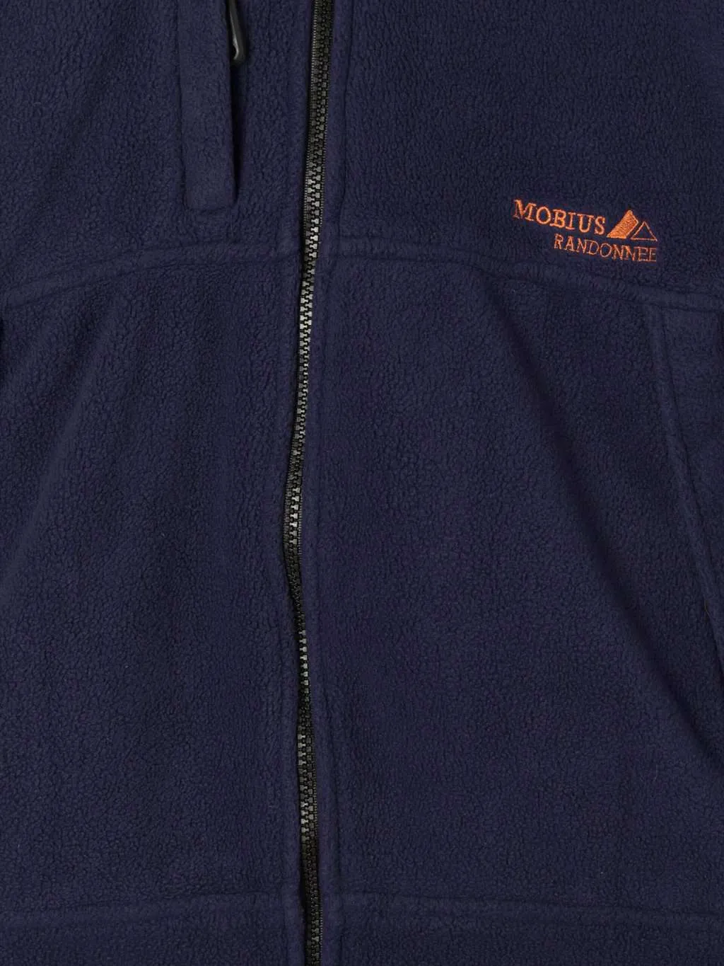 Vintage blue purple full zip Mobius ski fleece – Large