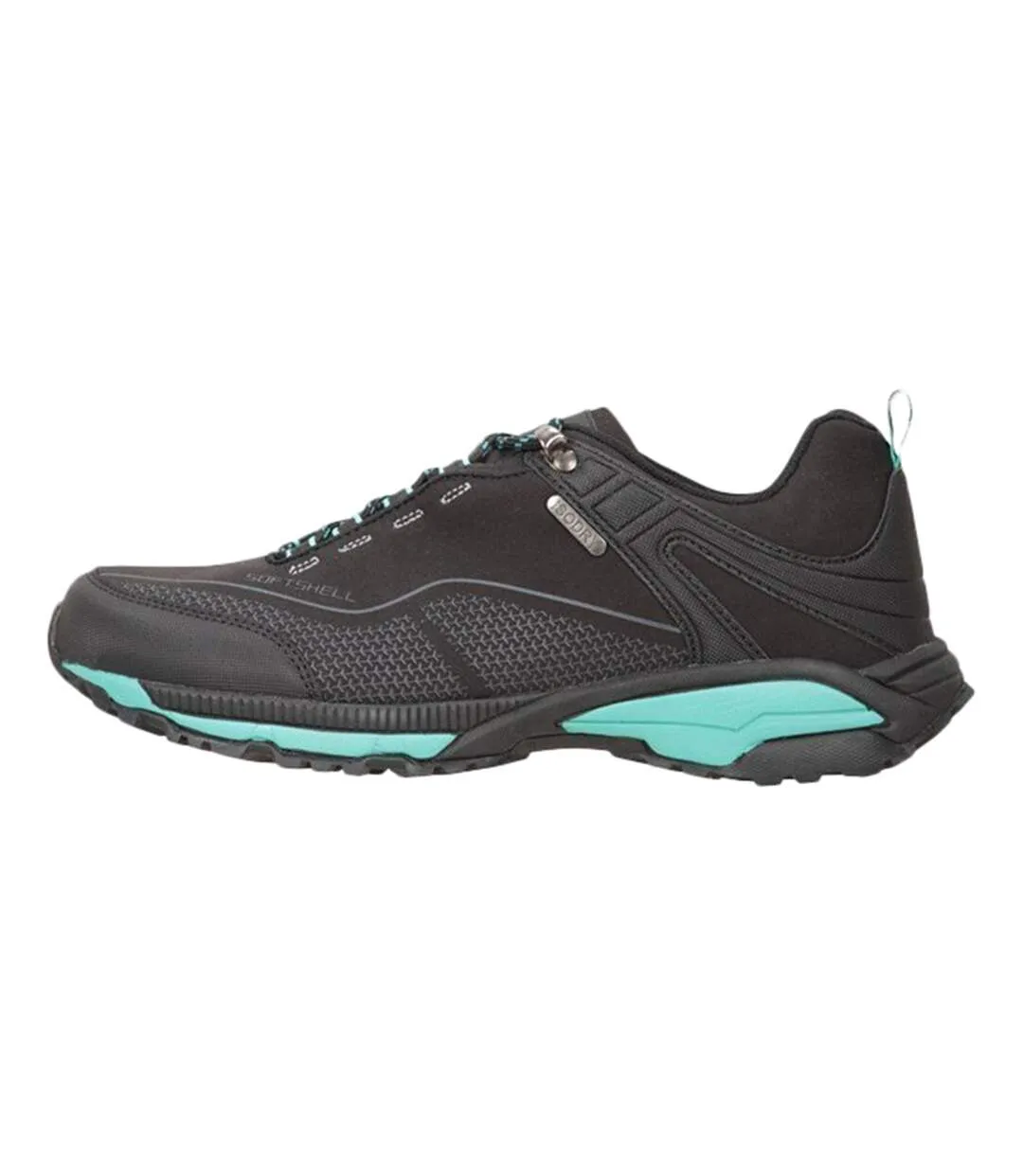 Womens/ladies collie waterproof walking shoes black Mountain Warehouse