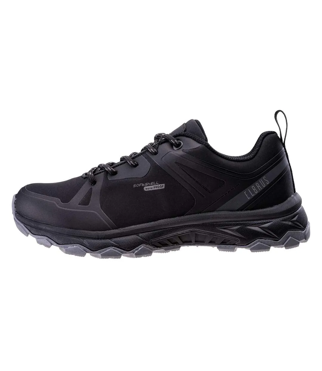 Womens/ladies wesko waterproof walking shoes black Elbrus