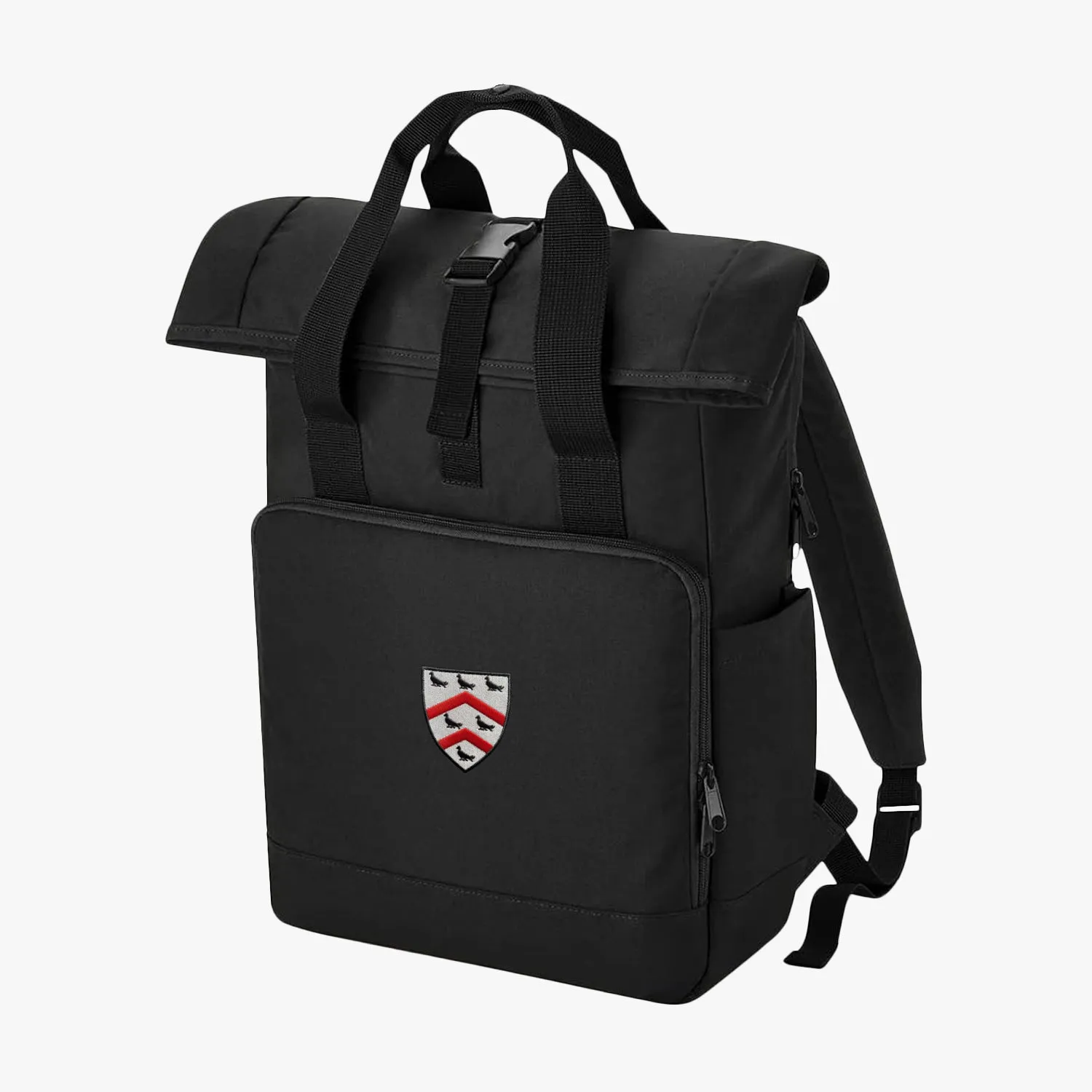 Worcester College Recycled Rolltop Laptop Backpack