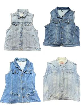 Y2k DENIM VEST COATS 7 PCS