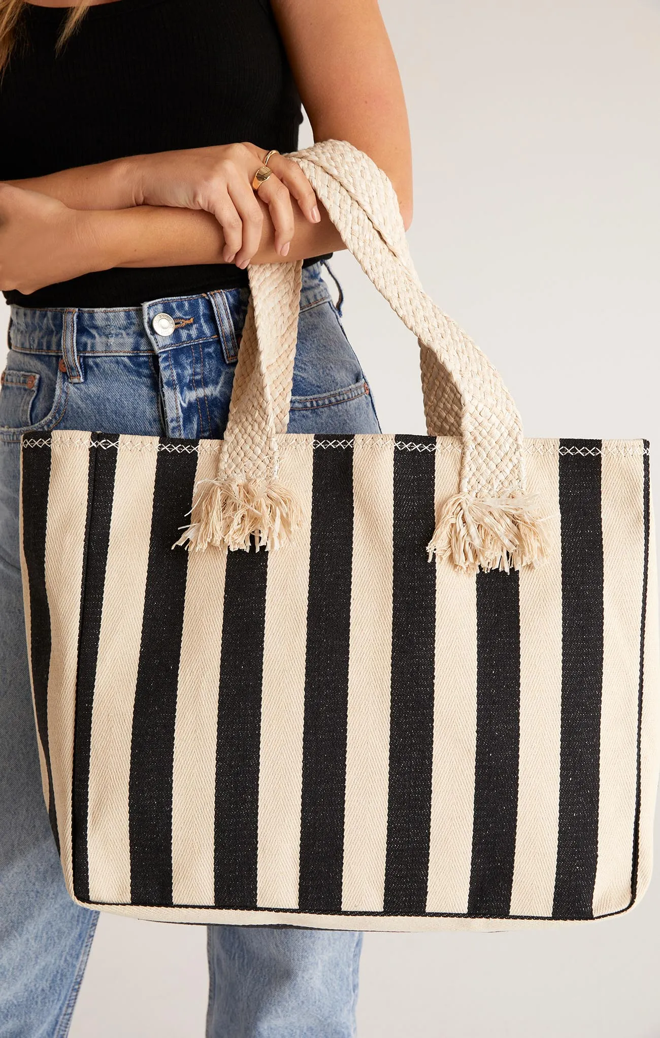 Z SUPPLY - CABANA Rugby Stripe Tote