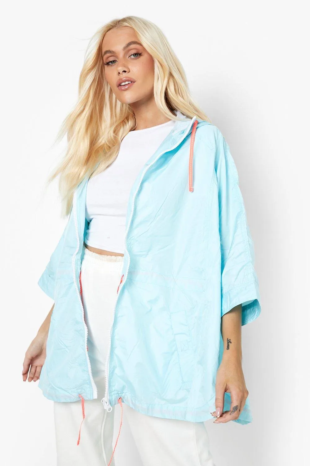 Zip Through Festival Poncho